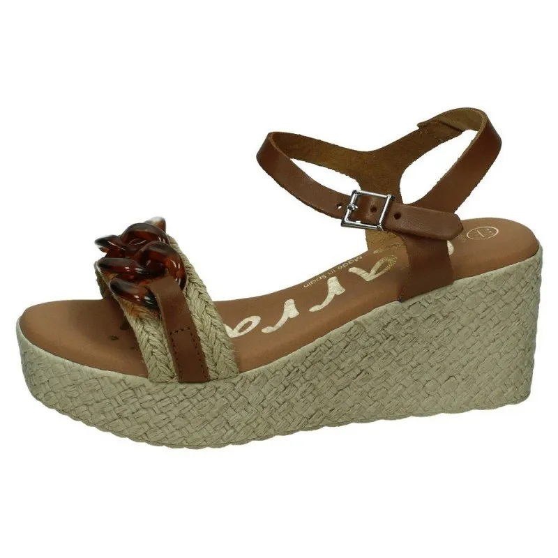 5053 SANDALIAS COMBI color ROBLE