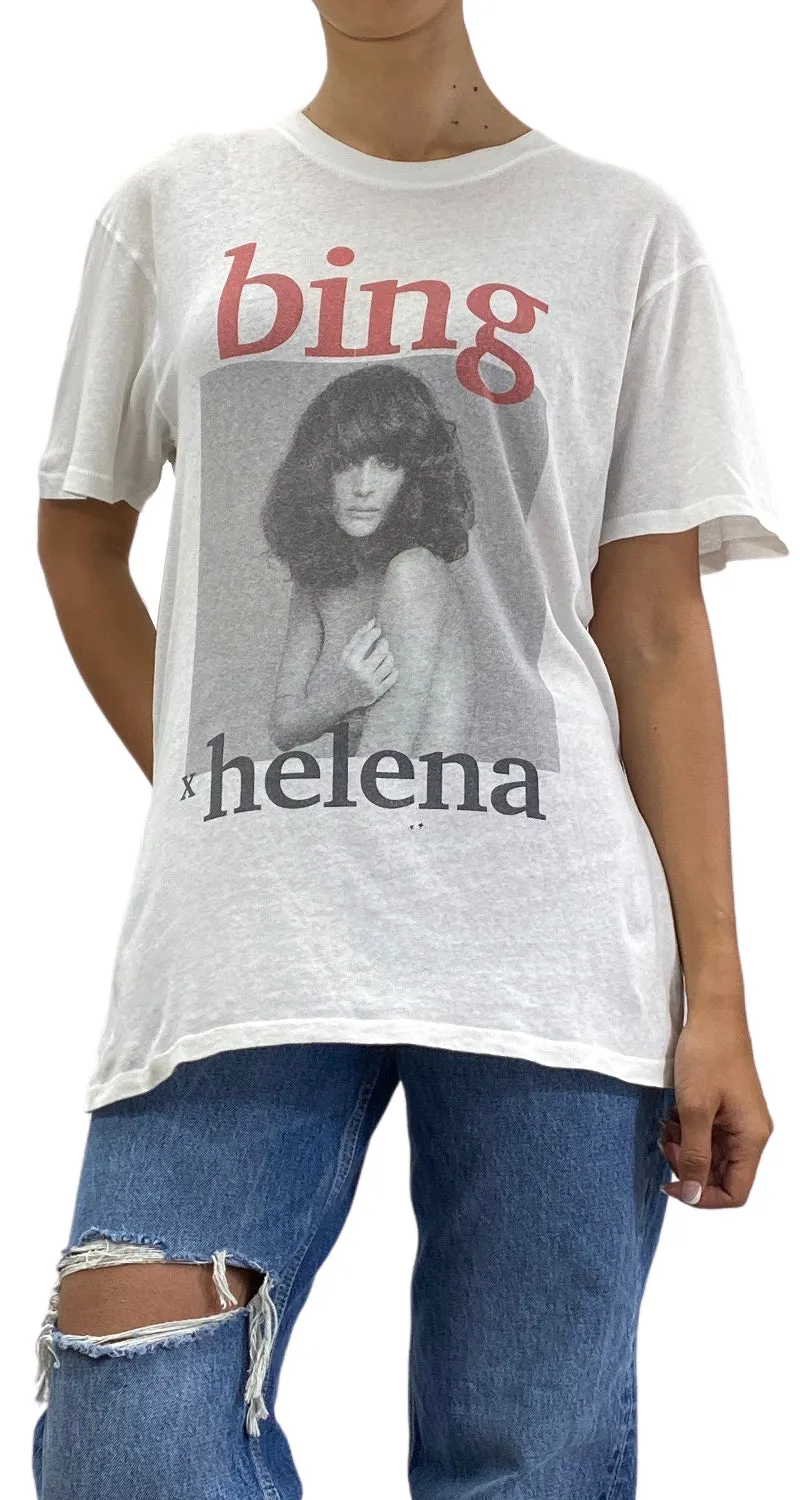 ANINE BING Polera Anine Bing x Helena Christensen