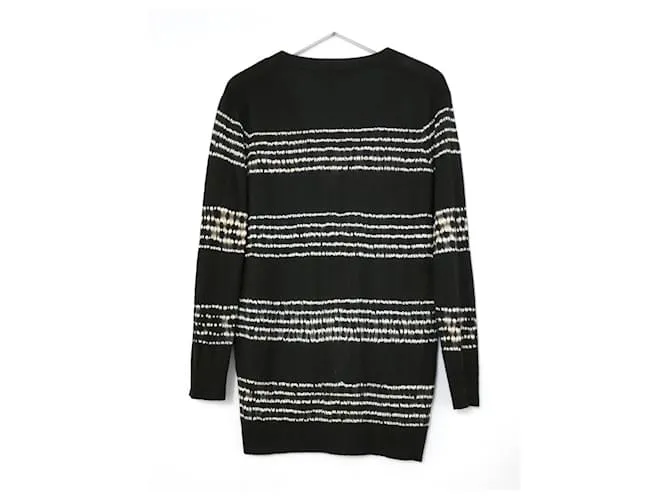 Autre Marque Cárdigan con efecto tie-dye de Samantha Sung Shibori Negro 
