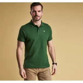 Barbour Sports Polo Racing green