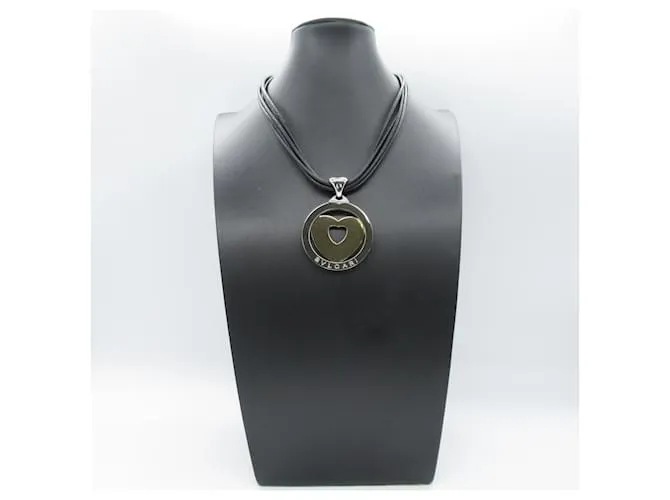 Bulgari Collar Grande Tondo Heart Bvlgari Dorado 