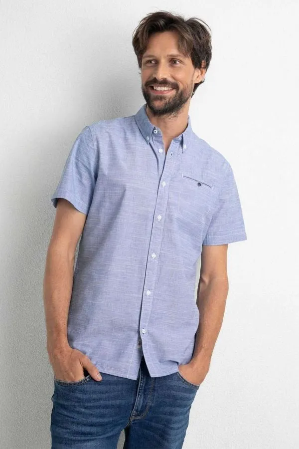 Camisa Hombre Petrol Industries M-1020-Sis424 5093 Imperial Blue