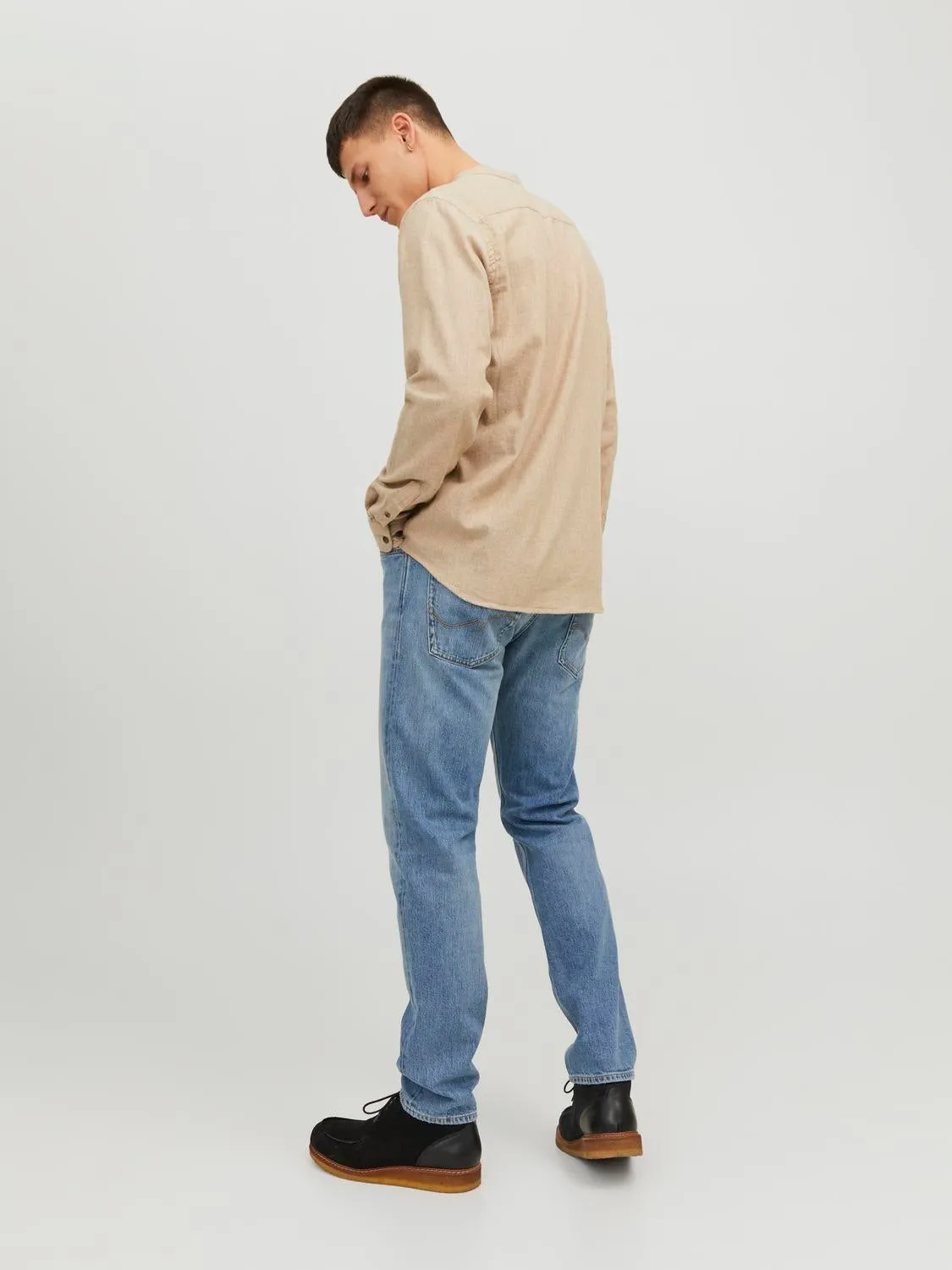Camisa informal Corte comfort | Beige | Jack & Jones®