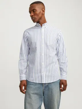 Camisa informal Corte slim | Azul oscuro | Jack & Jones®