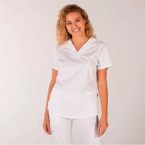 Camisola pijama de mujer blanca Ariel Red Line - Gary's