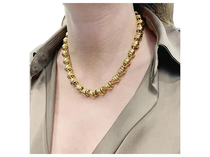 Collar Pomellato “Mille Circles” oro amarillo. 