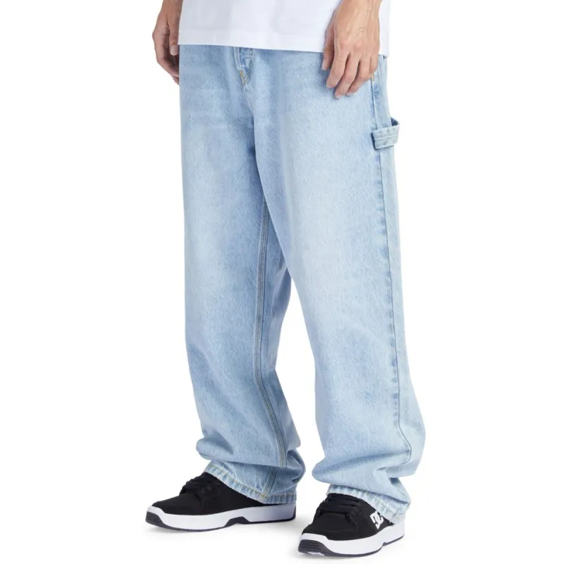 DC Shoes Worker Baggy Pant Indigo Light carpenter denim jeans