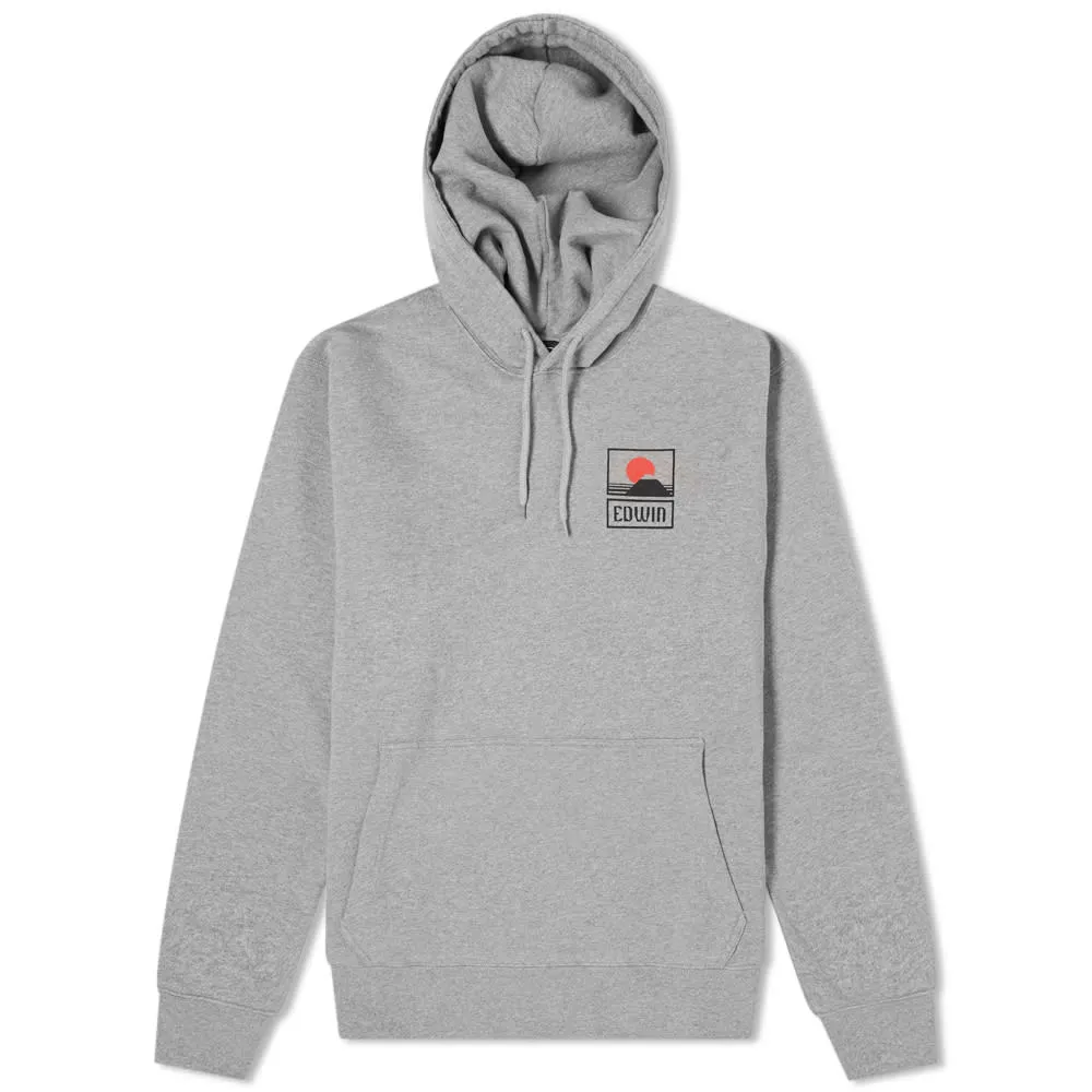 EDWIN Sunset Mt Fuji Popover Hoody
