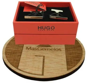 Gemelos camisa Hugo Boss stick - plated