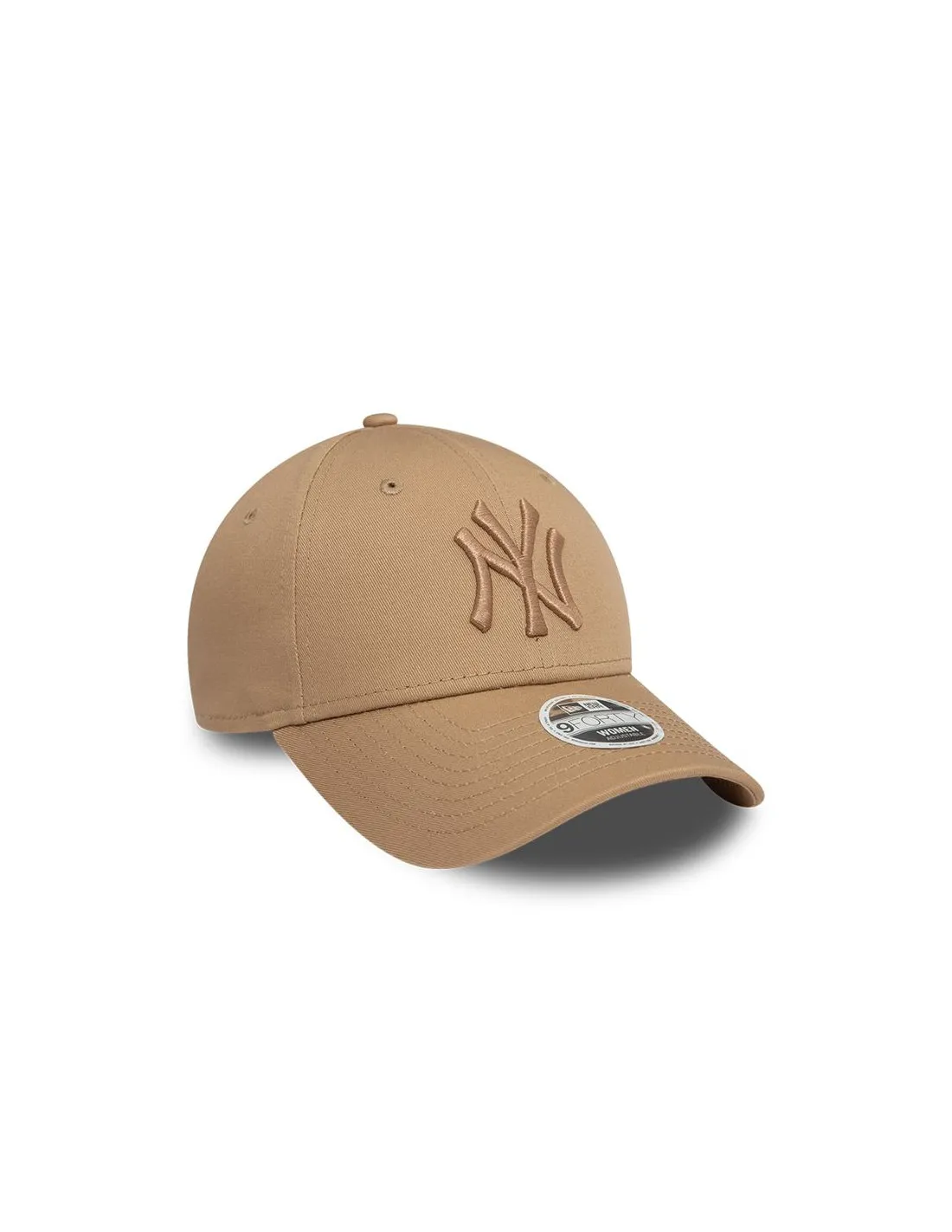 Gorra New Era New York Yankees League Essential Light Beige 9FORTY Mujer
