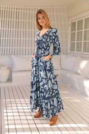 Jaase Vestido maxi Sabrina estampado