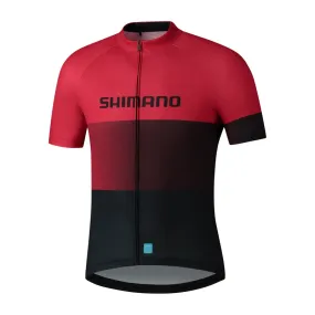 JERSEY MANGA CORTA C/CIERRE TEAM ROJO TALLA XL