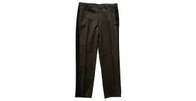 Lanvin Pantalón de lana de esmoquin vintage Gris antracita 