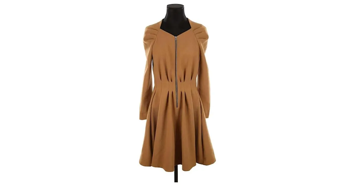 Maje Vestido marrón Castaño 
