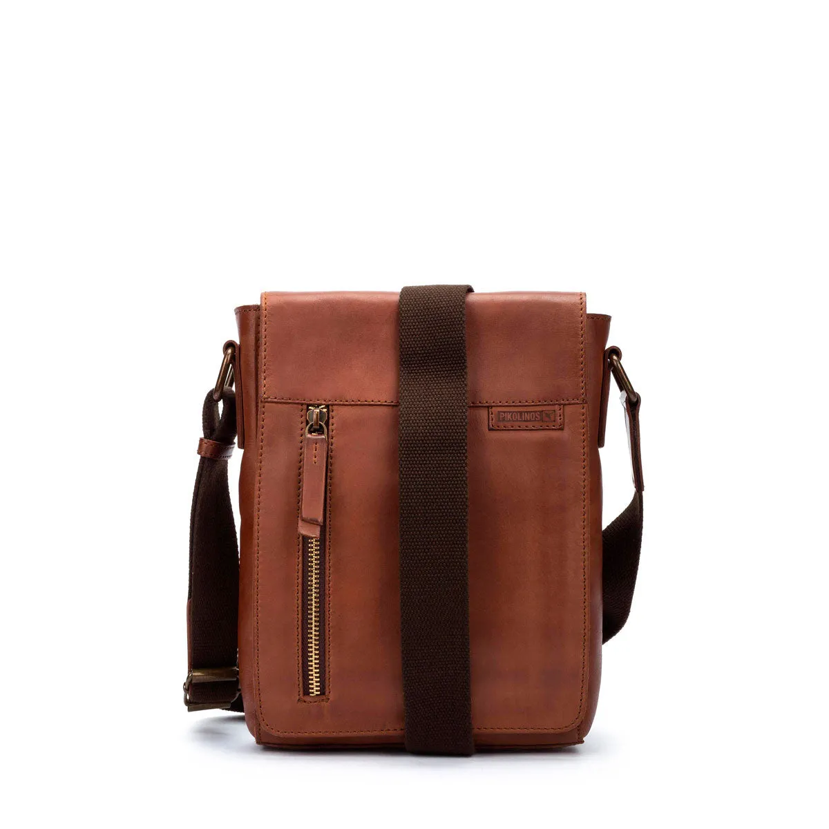 PIKOLINOS Bandolera Caballero Cognac