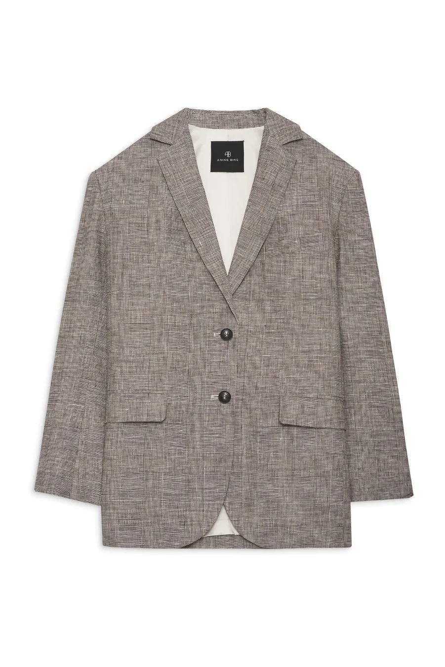 Quinn Blazer in Brown Plaid
