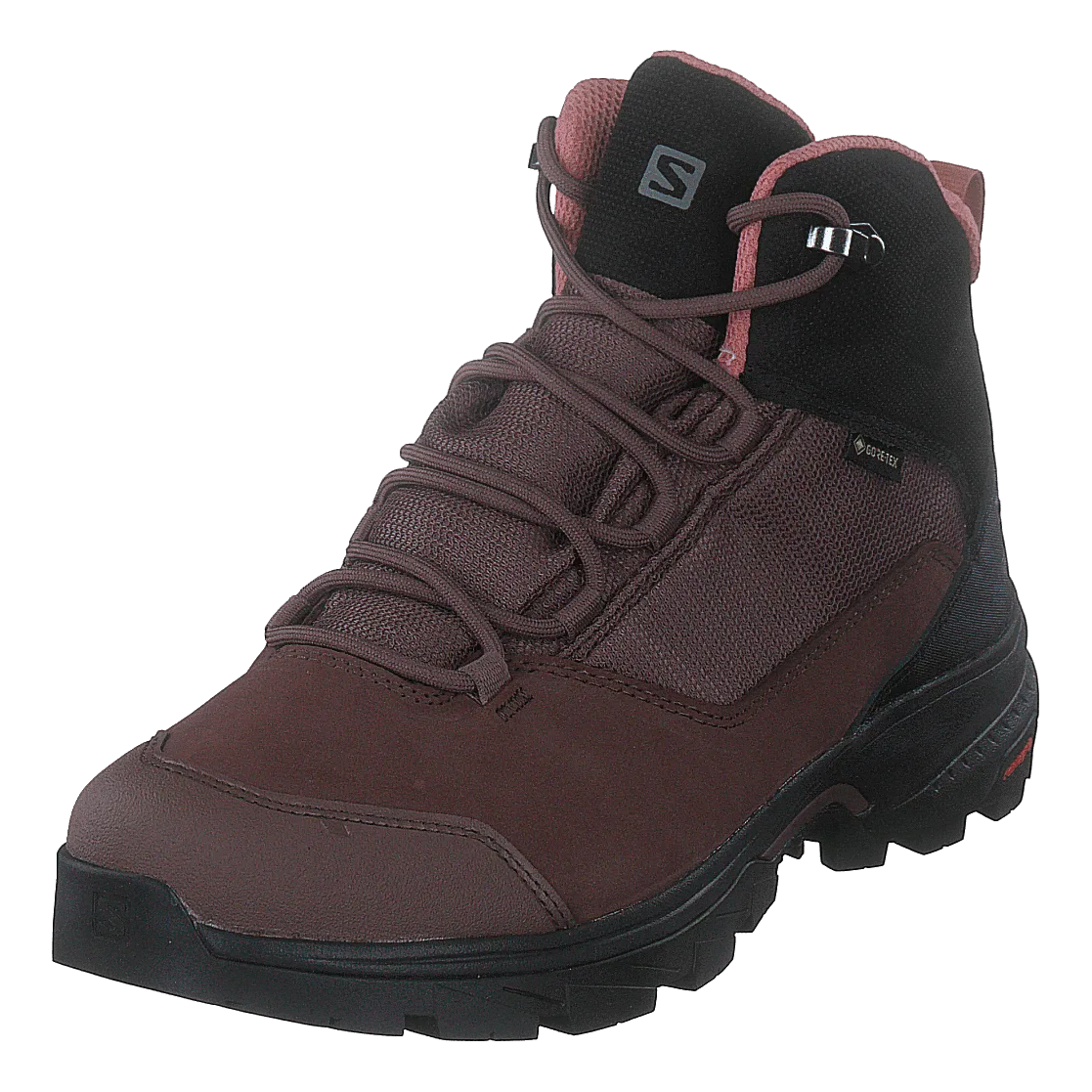 Salomon zapatos Outward Gtx W Peppercorn/black/brick Dust