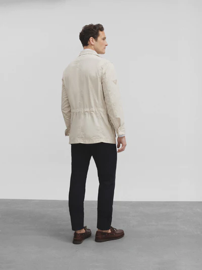 Silbon chaqueta military beige medio