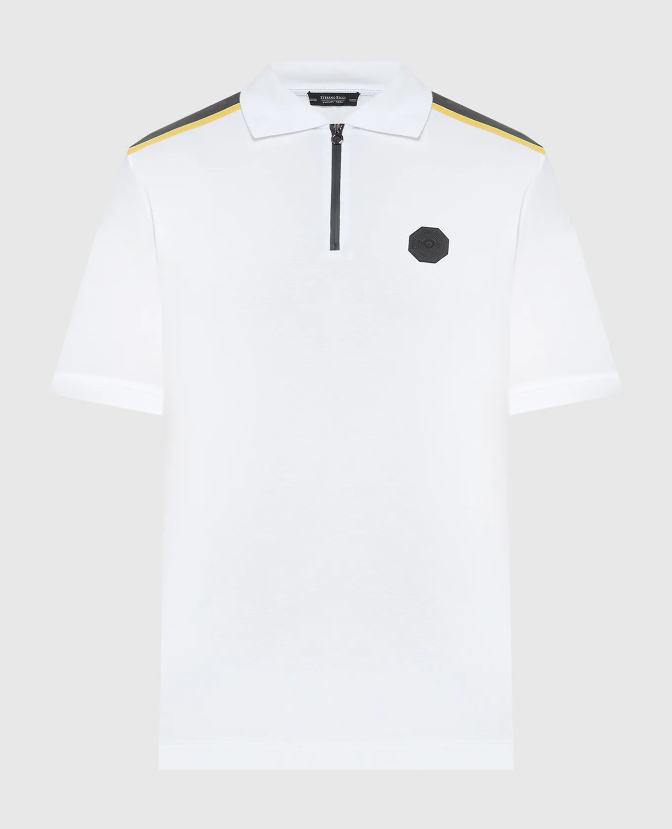 Stefano Ricci White polo with logo