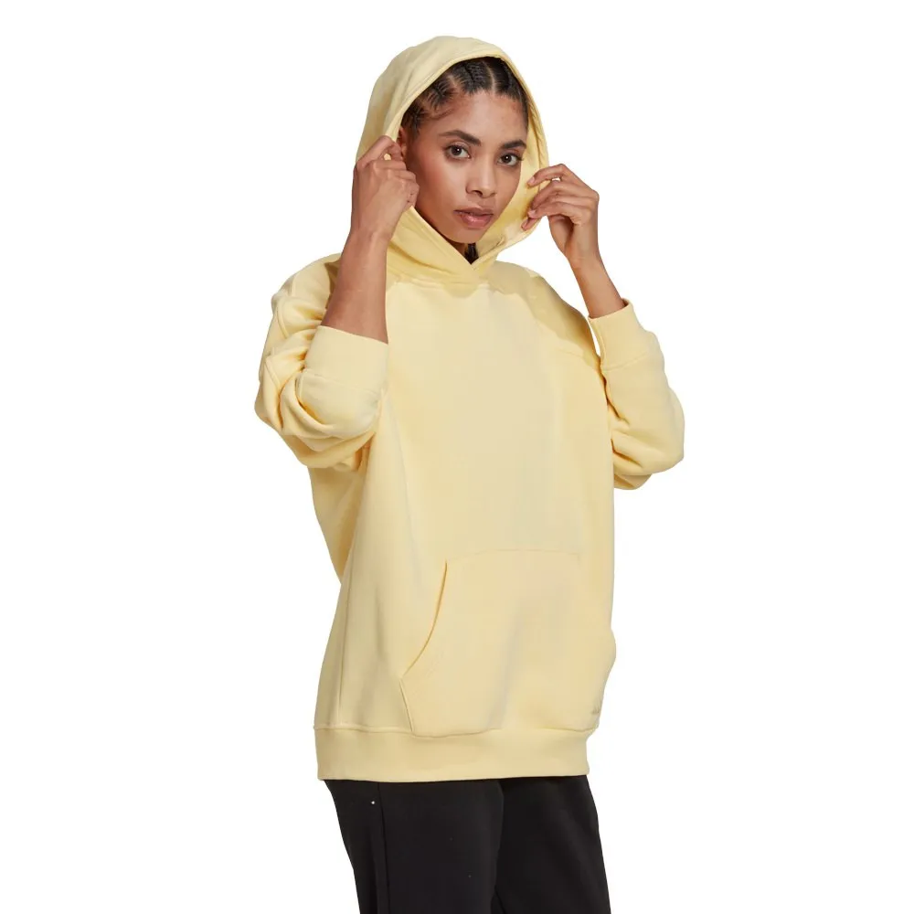 SUDADERA ADIDAS W ALL SZN BF HD AMARILLO HOODIE HN4210