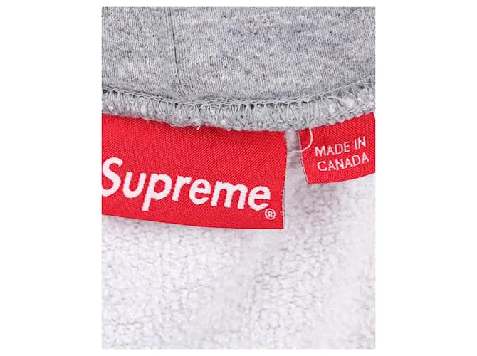 Sudadera con capucha Supreme The Killer de algodón gris Castaño 