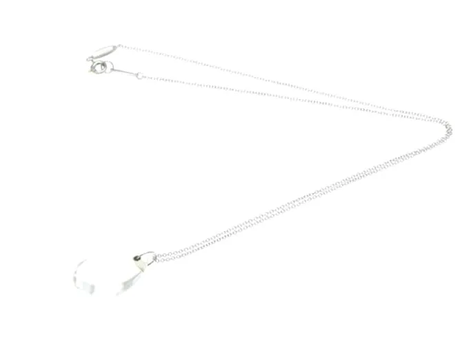 Tiffany & Co Collar de cristal en forma de lágrima Tiffany 