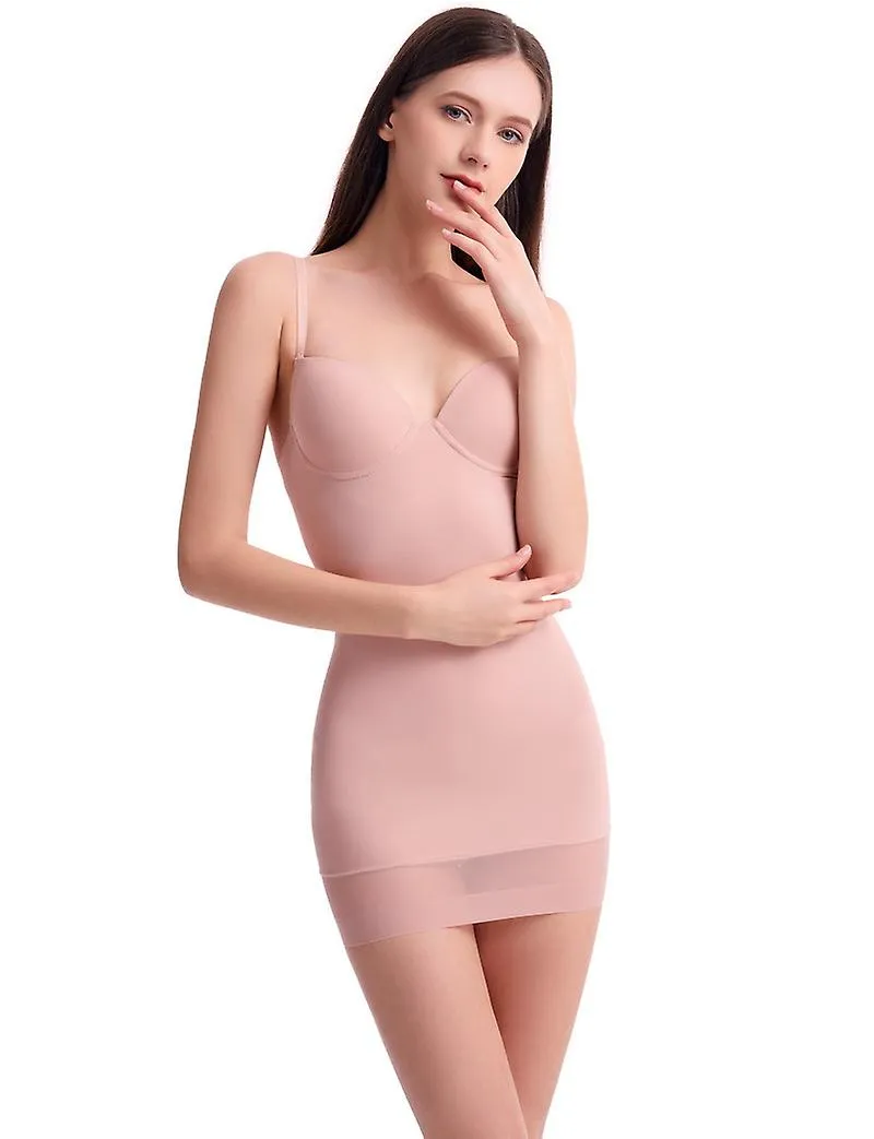 Traje de goma de forma de control de abdomen para mujeres de una pieza Traje de cintura de cuerpo completo con sujetador de alam
